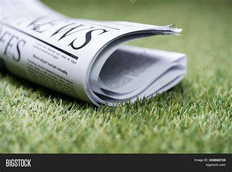 Bunch Newspapers Tied Image And Photo Free Trial Bigstock