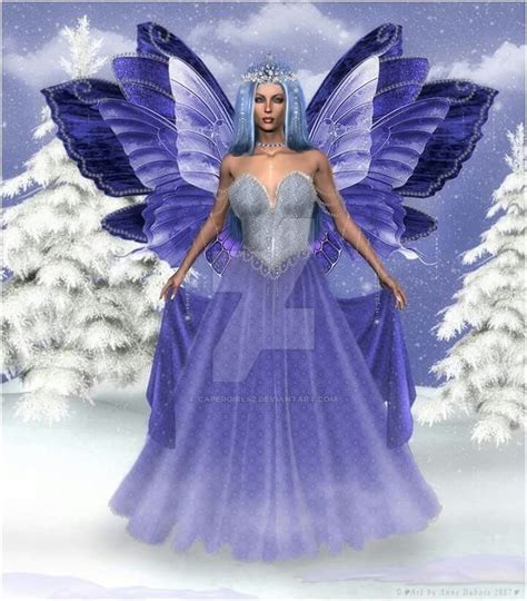 Pin By Kerrie Burtram On Butterfly Fairies Winter Fairy Beautiful