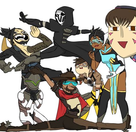 Draw The Squad Meme Overwatch On