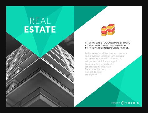 Real Estate Flyer Mockup Template Vector Download