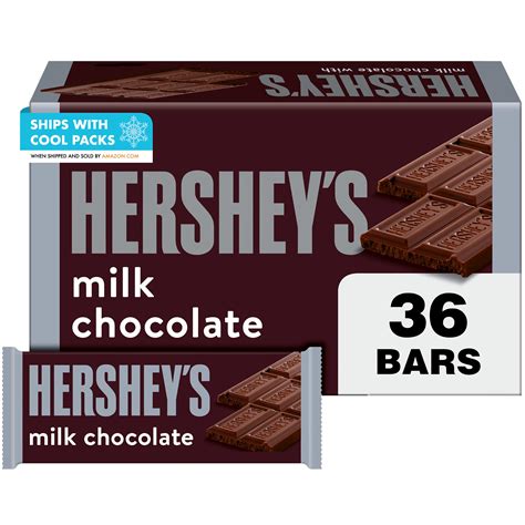 Buy Hersheys Milk Chocolate Candy Bars 155 Oz 36 Count Online At