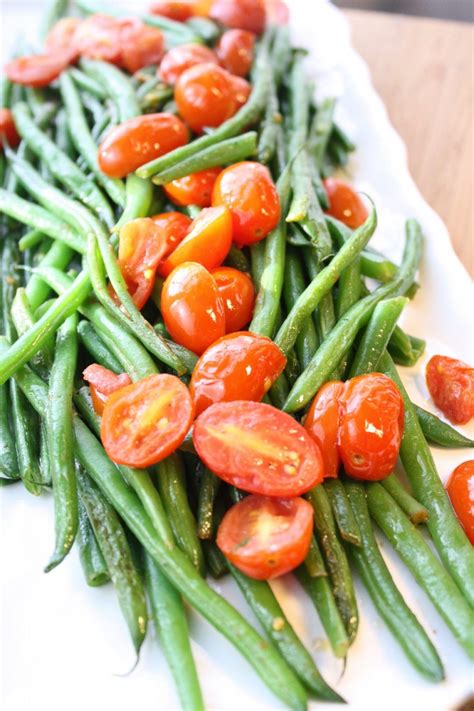 Green Beans With Tomatoes Recipe Green Beans Green Beans Tomatoes