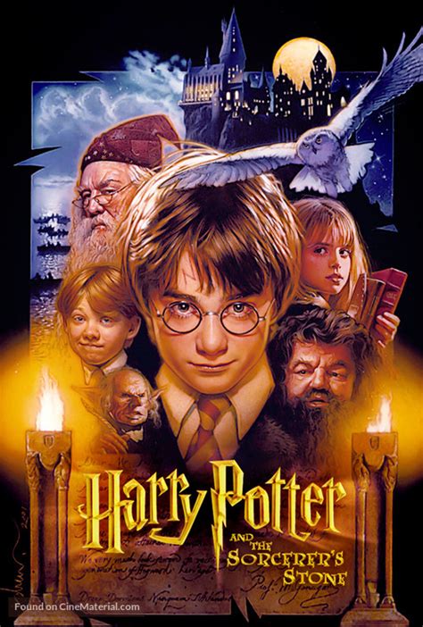 Harry Potter And The Sorcerer S Stone 2001 Movie Poster