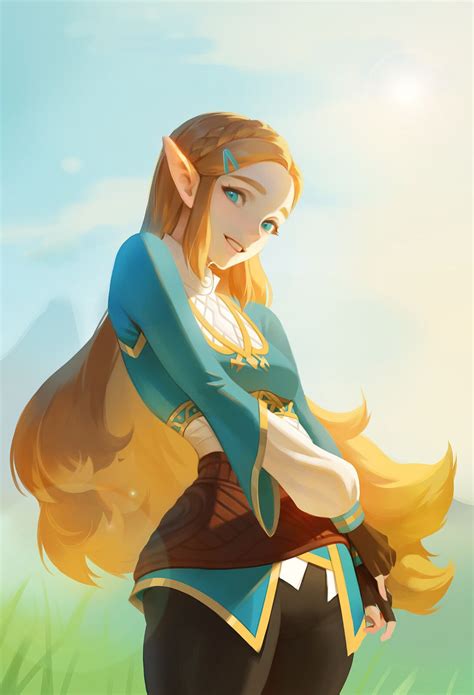 The Legend Of Zelda Breath Of The Wildzelda Jinwu On Artstation At Artstation