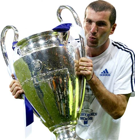 Zinedine Zidane Legends Football Render Footyrenders