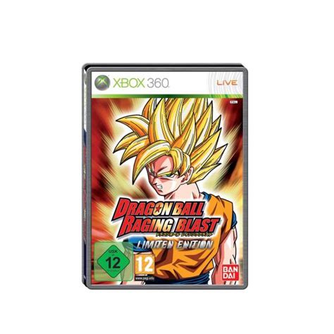 Fights with open and destructible environments. Dragon Ball: Raging Blast Limited Edition Xbox 360 | Zavvi