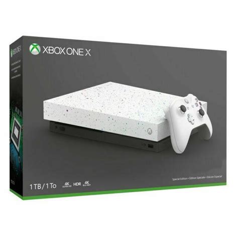 Xbox One X 1000gb White Limited Edition Hyperspace Back Market
