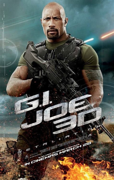 The Blot Says Gi Joe Retaliation 3d Character Movie Posters