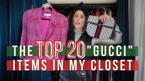 Top 20 Items In My Closet Gucci Inspired Youtube