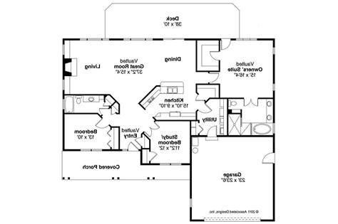 Ranch House Plans Fern Associated Designs House Plans