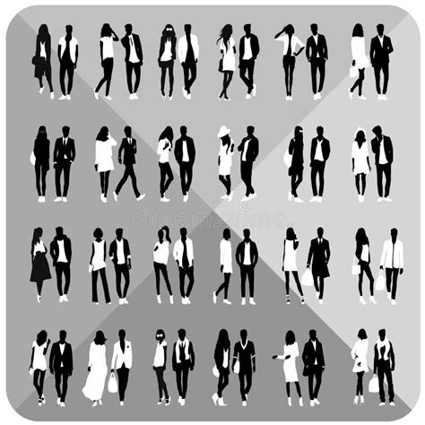 silhouettes of couples in love stock illustration illustration of black love 7690467