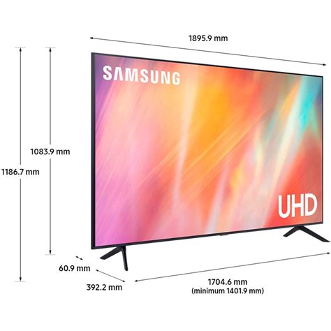 Samsung Au7100 85 Inch 4k Hdr Smart Tv Ue85au7100kxxu Appliances Direct