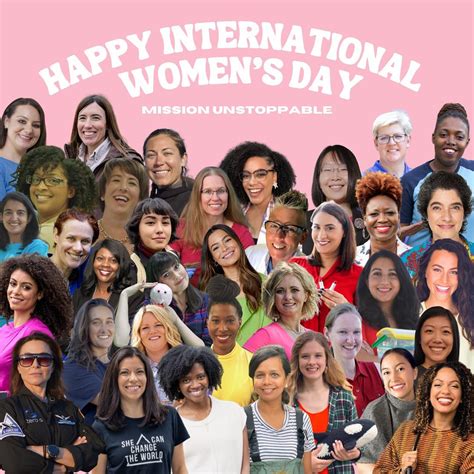 Happy International Womens Day 🎉🤗 Mission Unstoppable Facebook