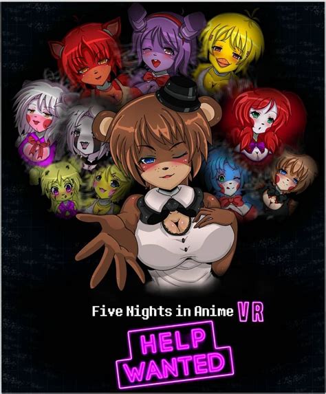 Fnia Vr Help Wanted Fnaf Hw Parody By Mairusu Paua On Deviantart Five Nights At Anime