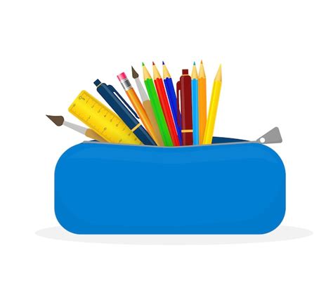 Pencil Case Vectors And Illustrations For Free Download Freepik