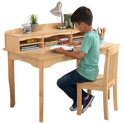Kidkraft Kidkraft Avalon Wooden Childrens Desk With Hutch Chair And