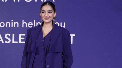 Sonam Kapoor Talks About Her Son Vayus Private Life Ive Never Had A Bad Experience With