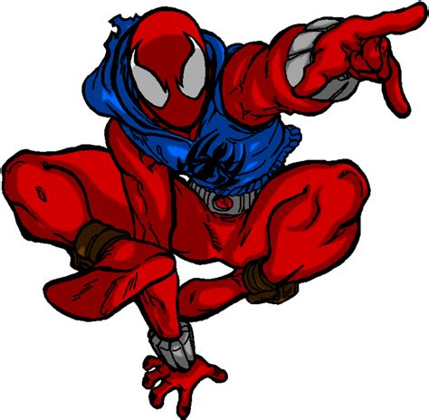 Spiderman Scarlet Clip Art Scarlet Spider Dibujo Png Download