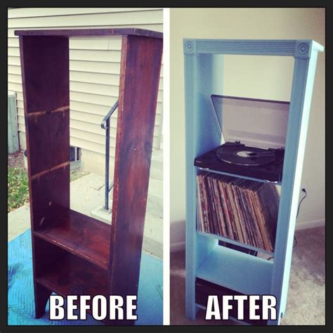 Best diy record player from diy cover a vintage turntable. DIY record player stand | Vinyl Obsession | Pinterest