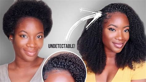 How To Blend Your 4a4b4c Natural Hair With Clip Ins Ft Curlscurls