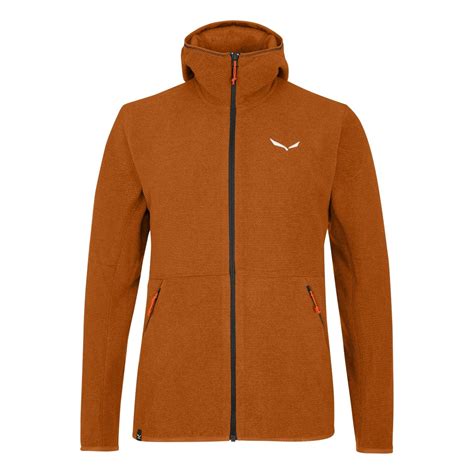 Salewa Fleecejacke Nuvolo Mit Kapuze Warm Atmungsaktiv Autumnal