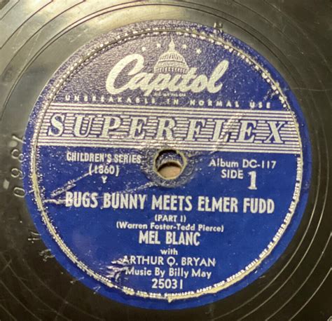 1947 Capitol Records Bugs Bunny Daffy Duck Porky Pig Elmer Fudd 78