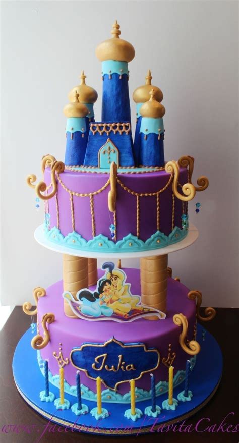 32 Amazing Photo Of Princess Jasmine Birthday Cake Aladdin Cake Jasmine