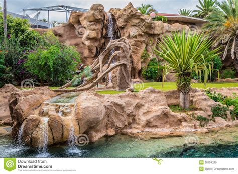 Animal Zoo Enclosure stock image. Image of animal, cascade - 38154215