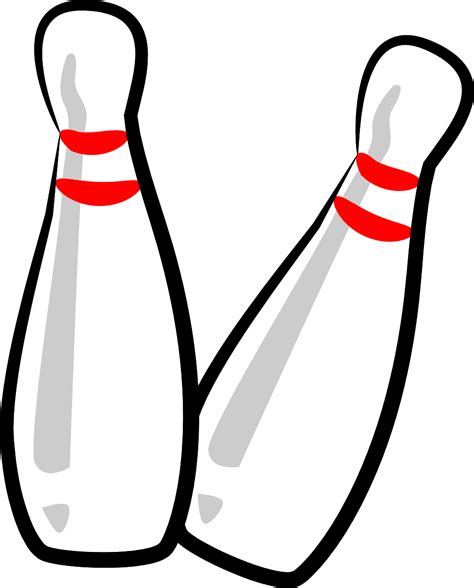 Two Bowling Pins Free Image Download