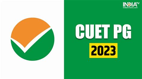 Cuet Pg 2023 Last Date To Edit Application Form Today India Tv
