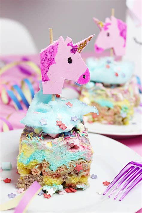 Eine lustige idee, die immer gut ankommt. Einhorn Käsekuchen Schnitten ohne Backen - Einfaches ...