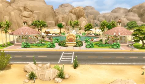 Oasis Springs Park The Sims 4 Via Sims