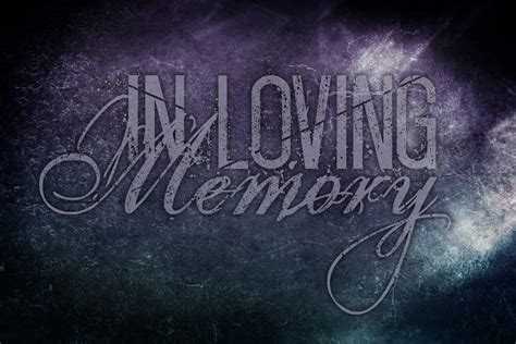 In Loving Memory Pics In Loving Memory Traditional Memorial Card