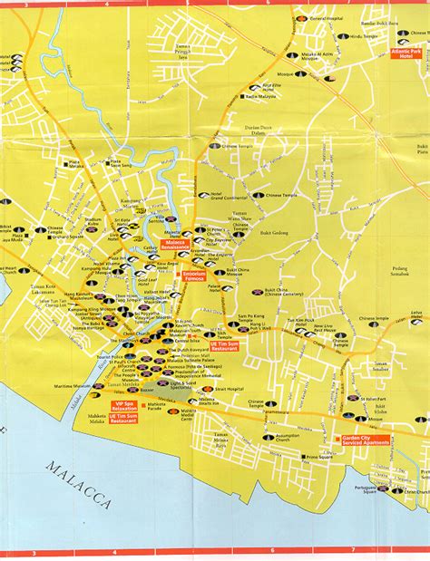 Malacca Map