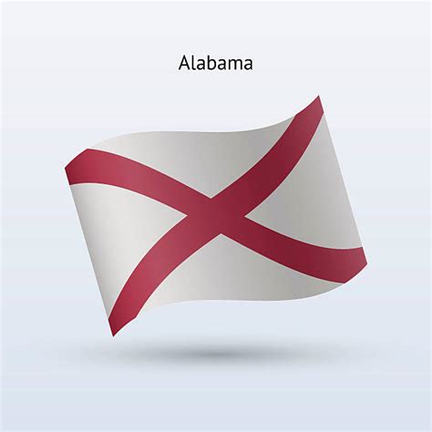 Alabama State Flag Illustrations Royalty Free Vector Graphics And Clip