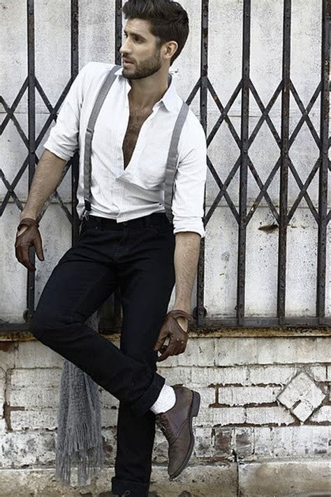 25 Handsome Mens Looks With Suspenders In 2016 Mens Craze