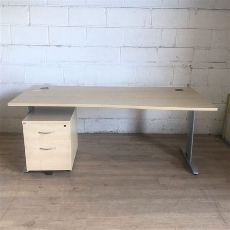 Maple Wave Desks 1800mm 11176 Allard Office Furniture