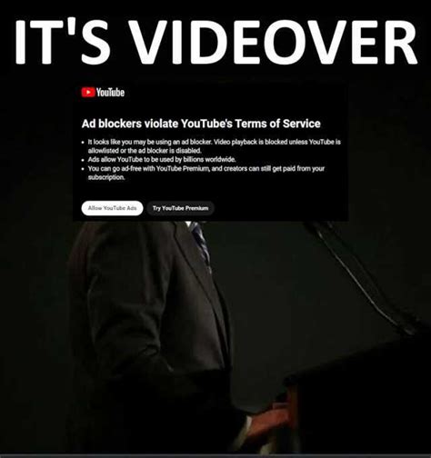 Its Videover Youtube Ad Blockers Violate Youtubes Terms Of Service It