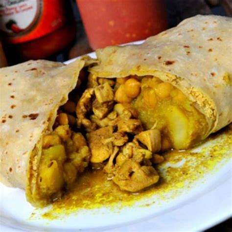 Curry Chicken Roti Plush Imperial Restaurant