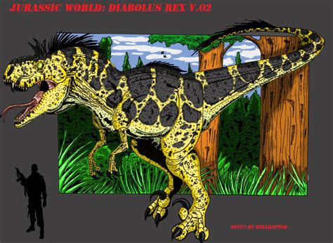 Obraz Jurassic World Diabolus Rex V 02 By Hellraptor D7k6t2r
