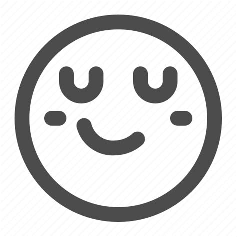 Beaming Blush Emoji Emoticon Happy Proud Icon