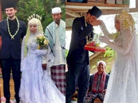 Viral Ustadzah Lombok Dinikahi Bule Belgia Kenal Lewat Aplikasi Jodoh