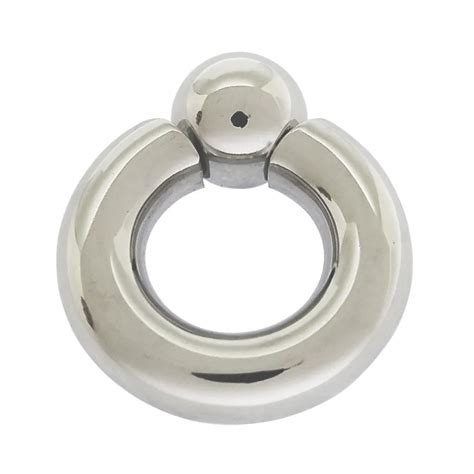 60mm X 12mm Titanum Body Piercing Jewelry Screw In Ball Ring For Men Genital Piercing In Body