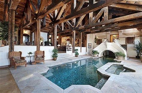 15 Indoor Pools That Only The Super Rich Will Swim In