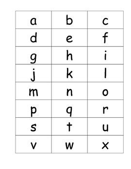 Printable uppercase and lowercase letter worksheets. Lowercase Alphabet Flashcards Printable - Letter