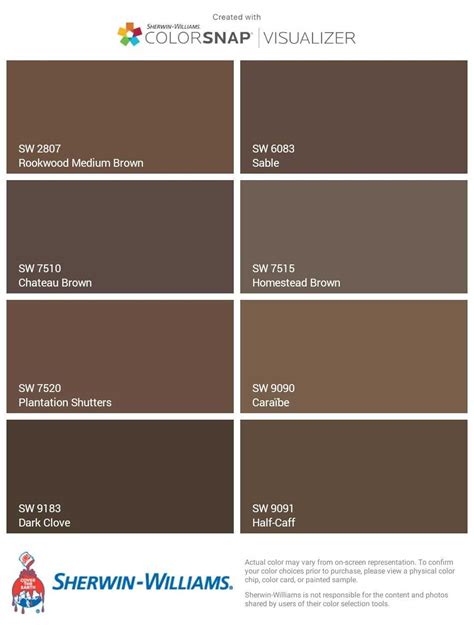 Sherwin Williams Deck Paint Color Chart