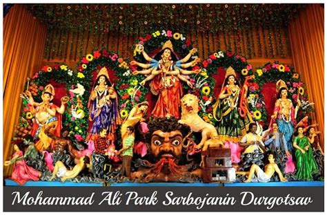 Mohammad Ali Park Sarbojanin Durgotsav Durga Puja Pandal Theme