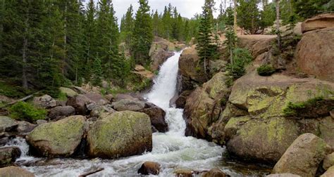Alberta Falls Hike At Rocky Mountain National Park Day