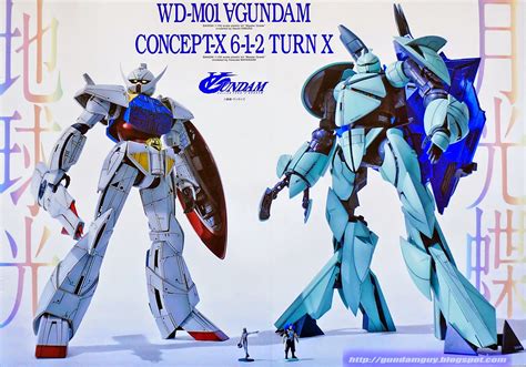 Gundam Guy 1100 Wm M01 Turn A Gundam 1100 Concept X 6 1 2 Turn X