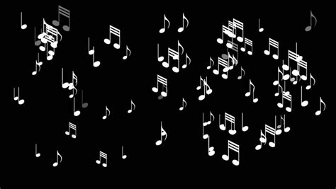 Dancing Musical Notes An Animated Sequence Containing Musical Notes